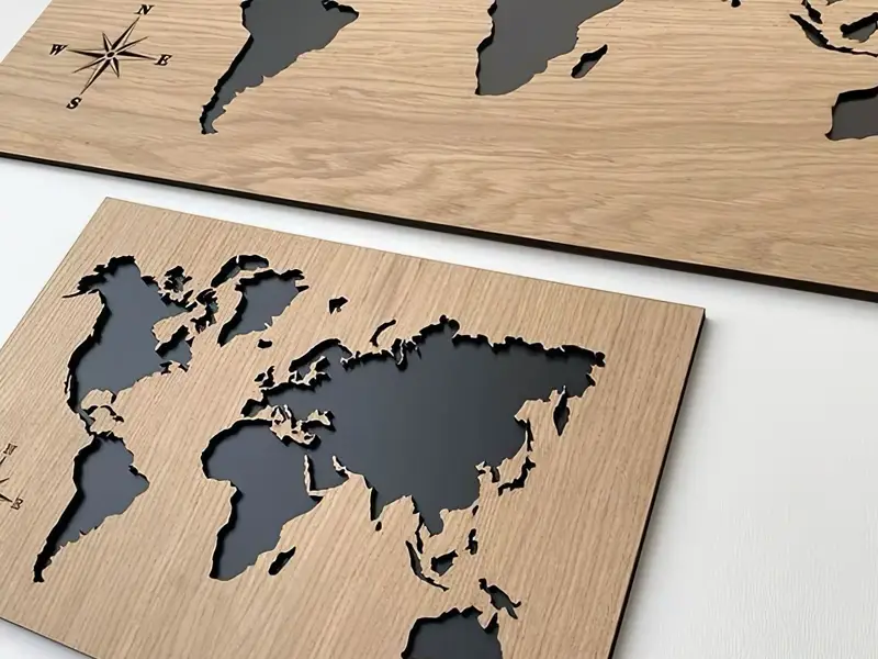 Madera, MDF y Bambú
